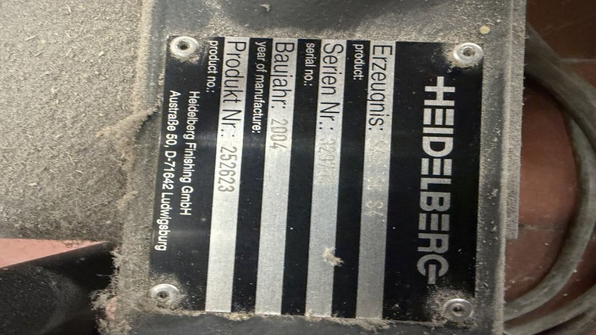 Heidelberg Stahlfolder, TI 52/6-4 Proline